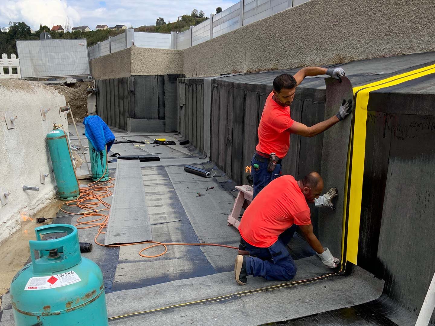 Bauwerksabdichtung Burghausen Dehnfuge